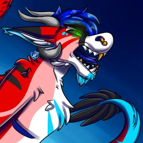 Thumbnail Expressive Art: 'Pissed off' by Ash_Angel_Dragon in the Furry Category