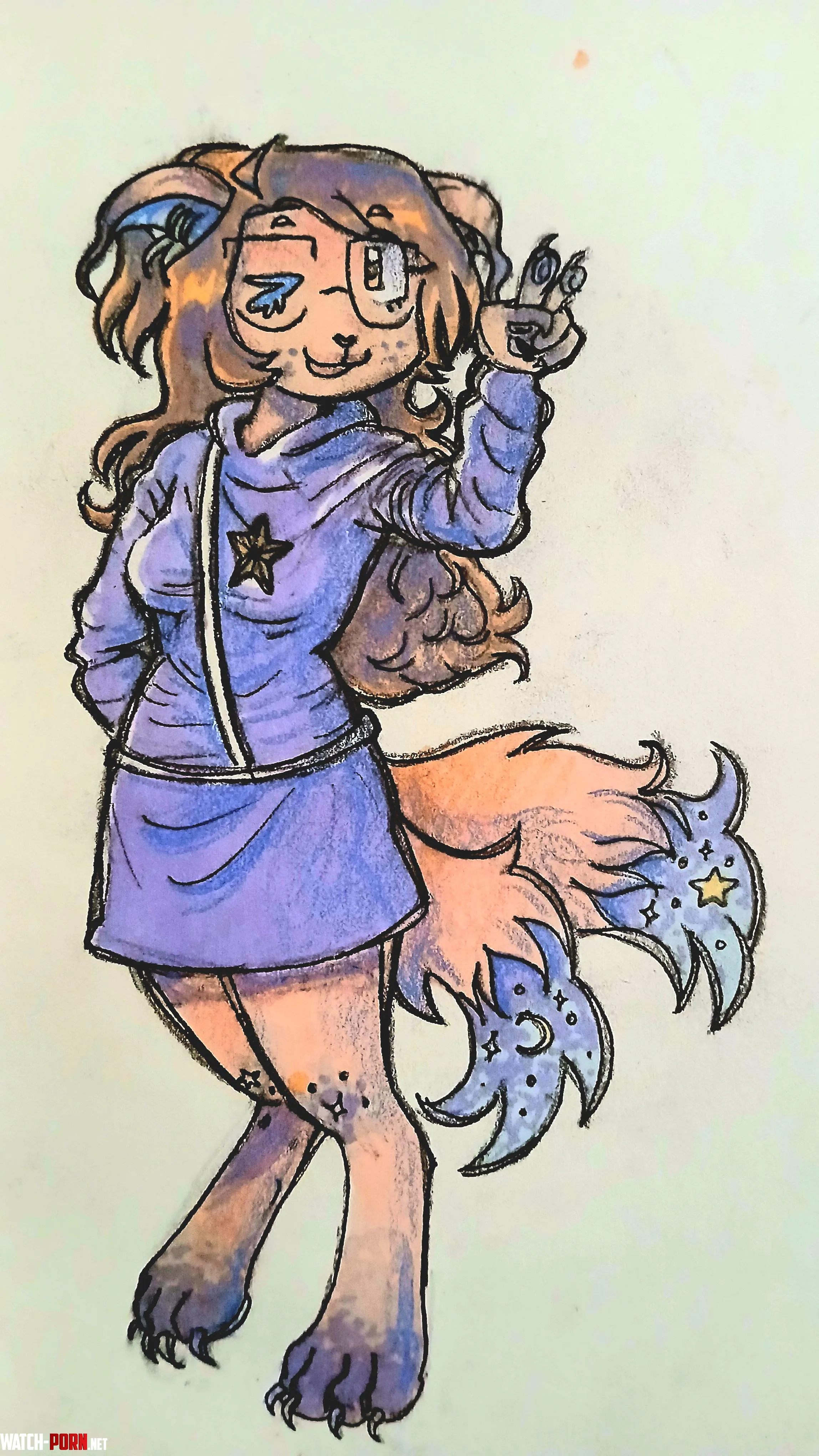 Tradition Art of My sona by quitelovelypuzzles