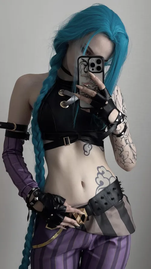 Thumbnail League of Legends Fantasy: Jinx Cosplay by mercytakerr