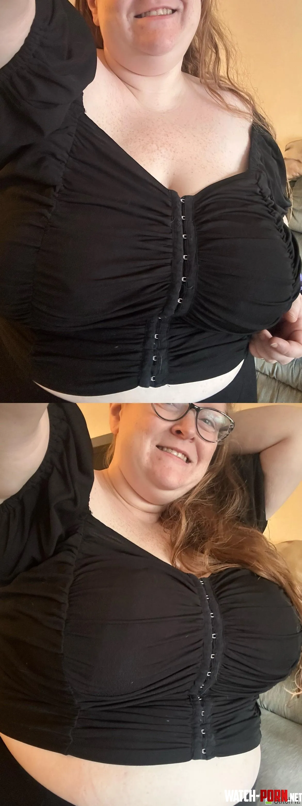 The difference a well fitted bra makes  by bigambercrystal