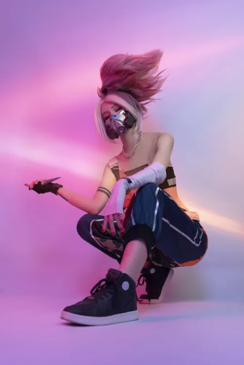 Thumbnail Whiteeefox Akali Cosplay from League of Legends by xFoxyCosplay