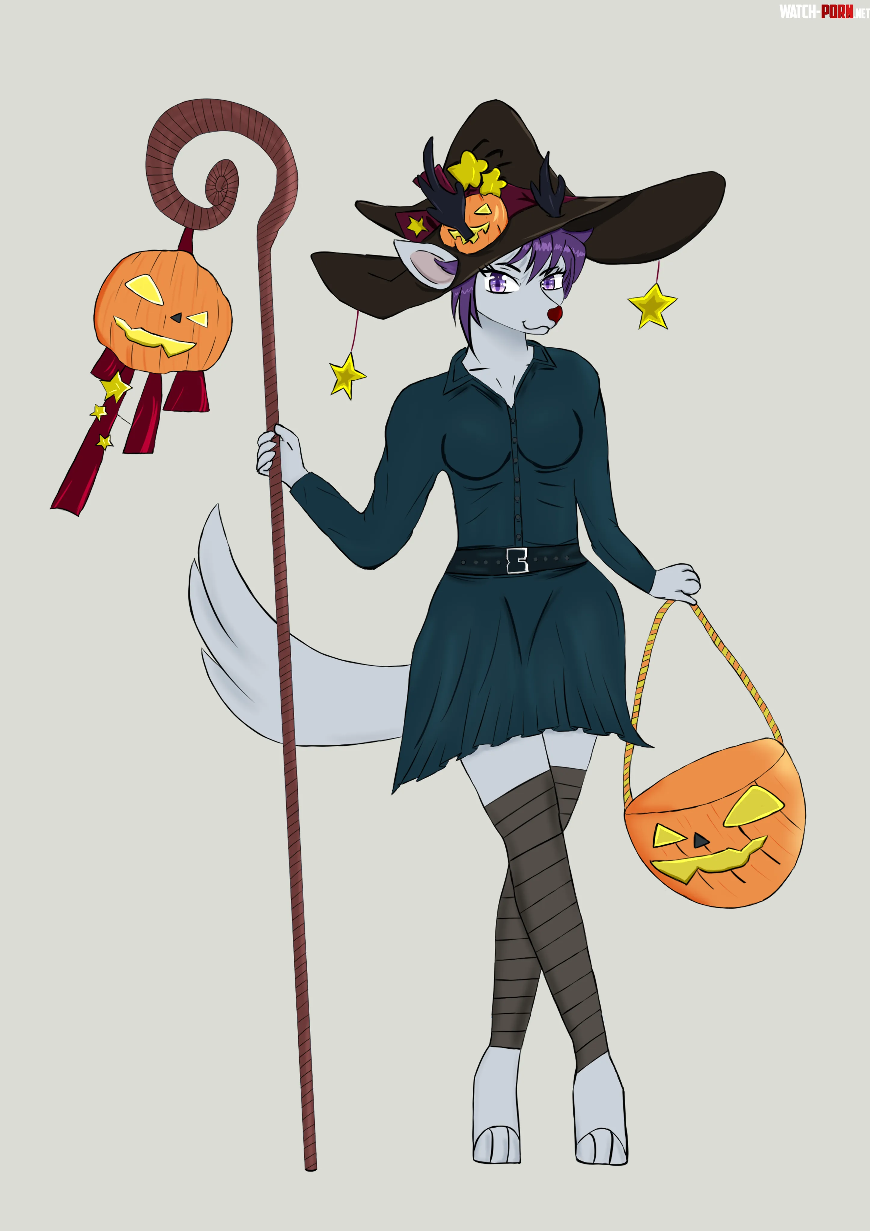 Last halloween artby me xD by Nagibfeitor