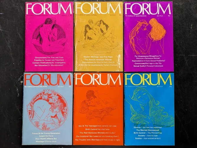 Thumbnail Explore VintageSmut: CafGardenWitch Presents 1971 Forum Magazines