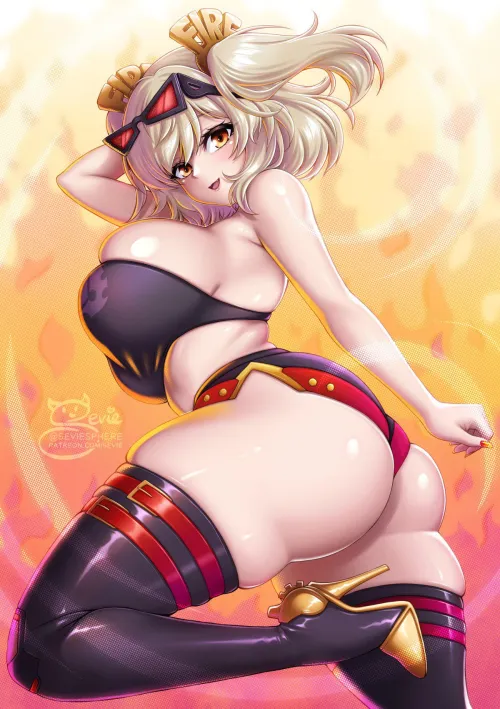 Thumbnail Discovering Extra Thicc Burnice Sevie in AnimeBooty by NewTrib6