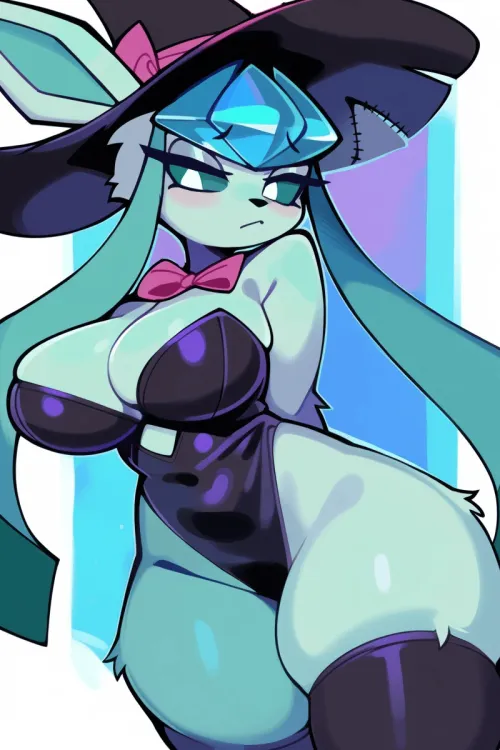 Thumbnail VarietySignificant73 Crafts Intriguing Glaceon Witch Tale for Halloween 2024 in PokePorn