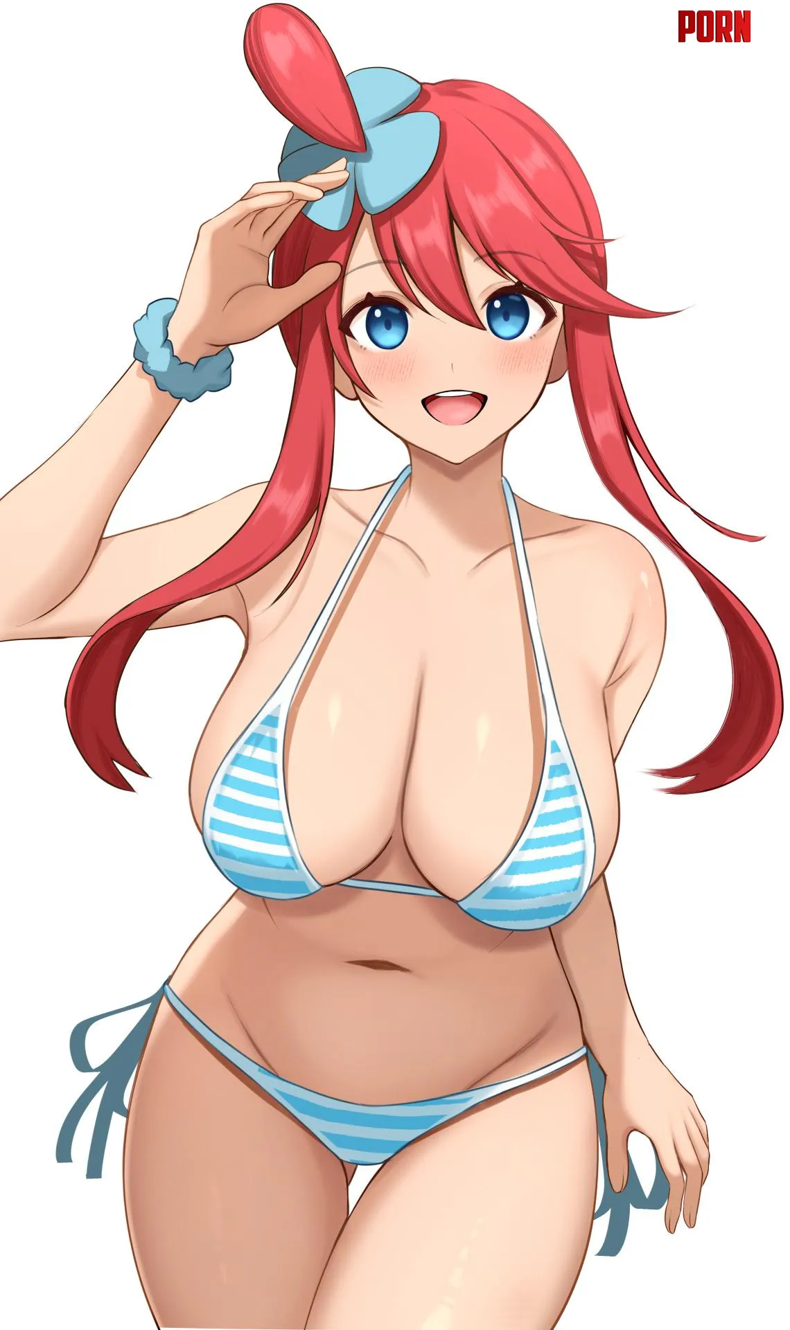 Bikini Skyla Pokemon by A_MASSIVE_PERVERT