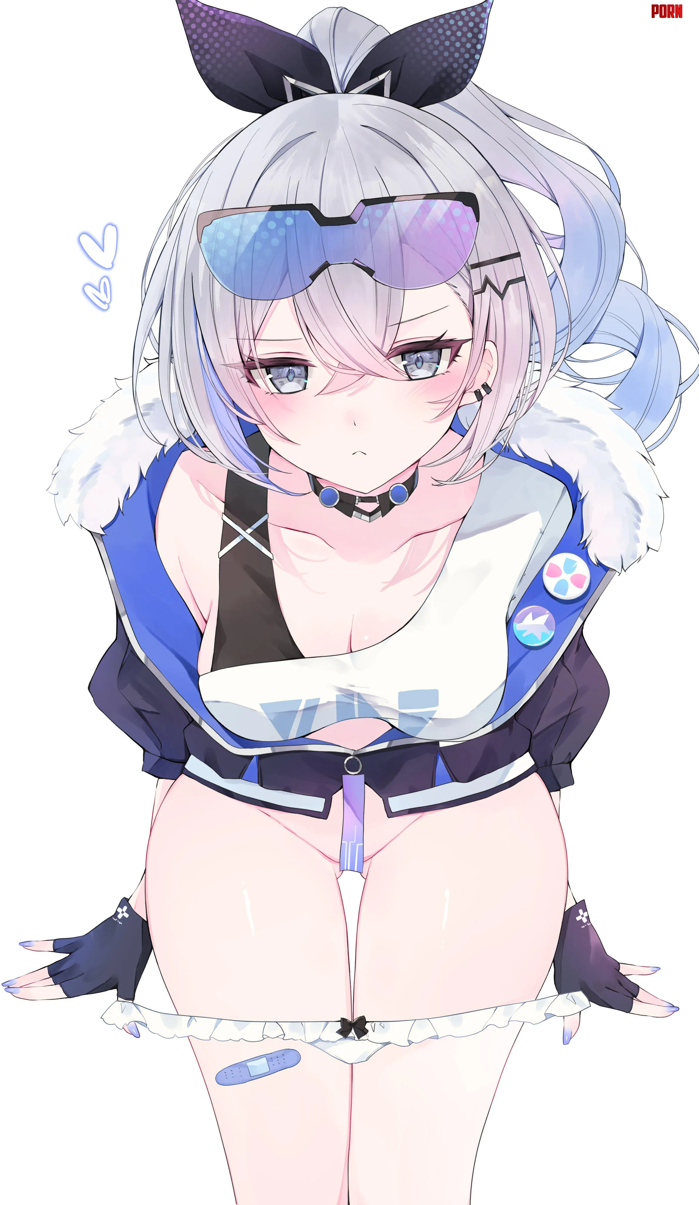 Silverwolf undressing panties first Honkai Star Rail by marxsander2016