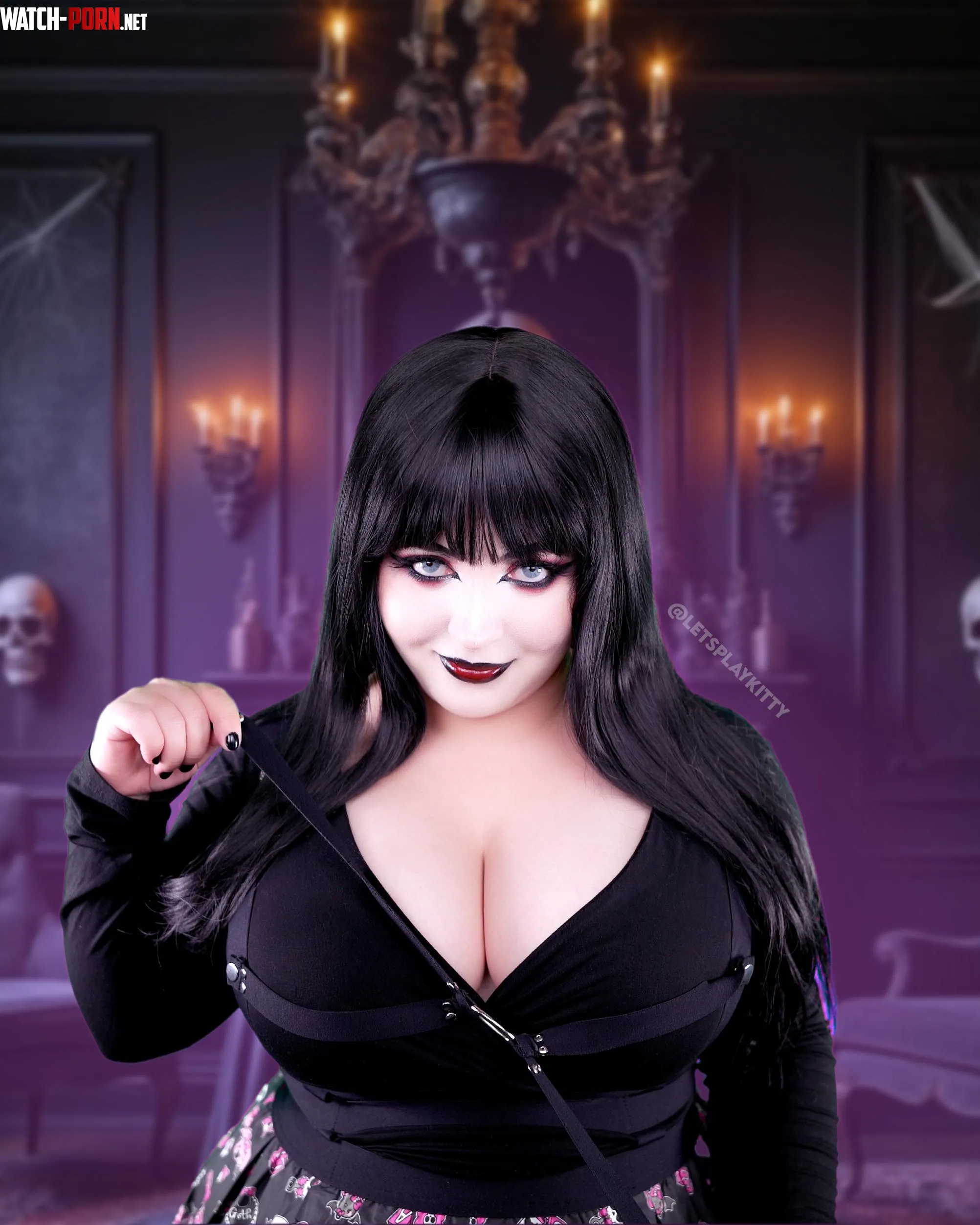 My Elvira Cosplay from The Elvira Show by LetsPlayKitty