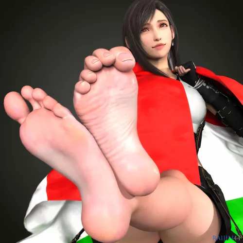 Thumbnail Raijin44's Tifa Lockhart Final Fantasy Art on Rule34Feet | Kyoto709