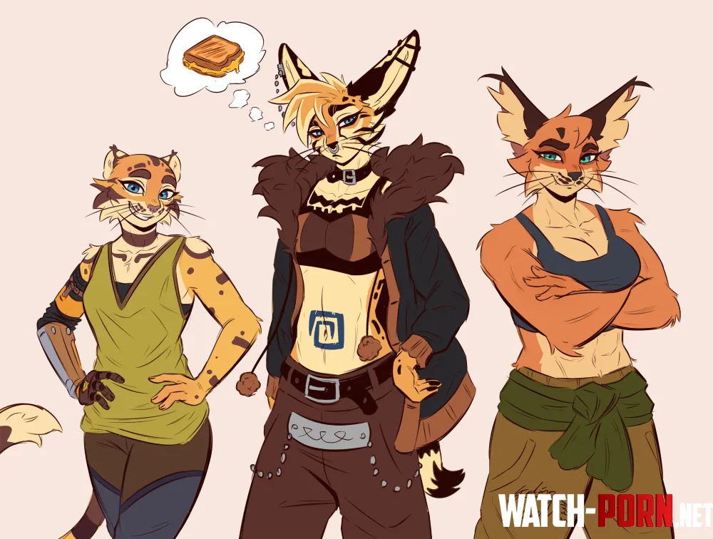 Kitty gang  by Galinn-Arts