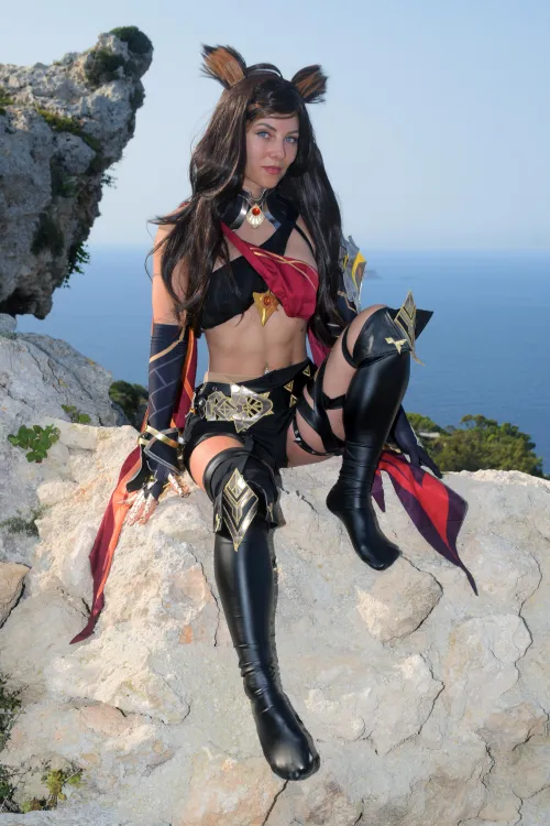 Thumbnail Genshin Impact Dehya Cosplay by Sagittarina