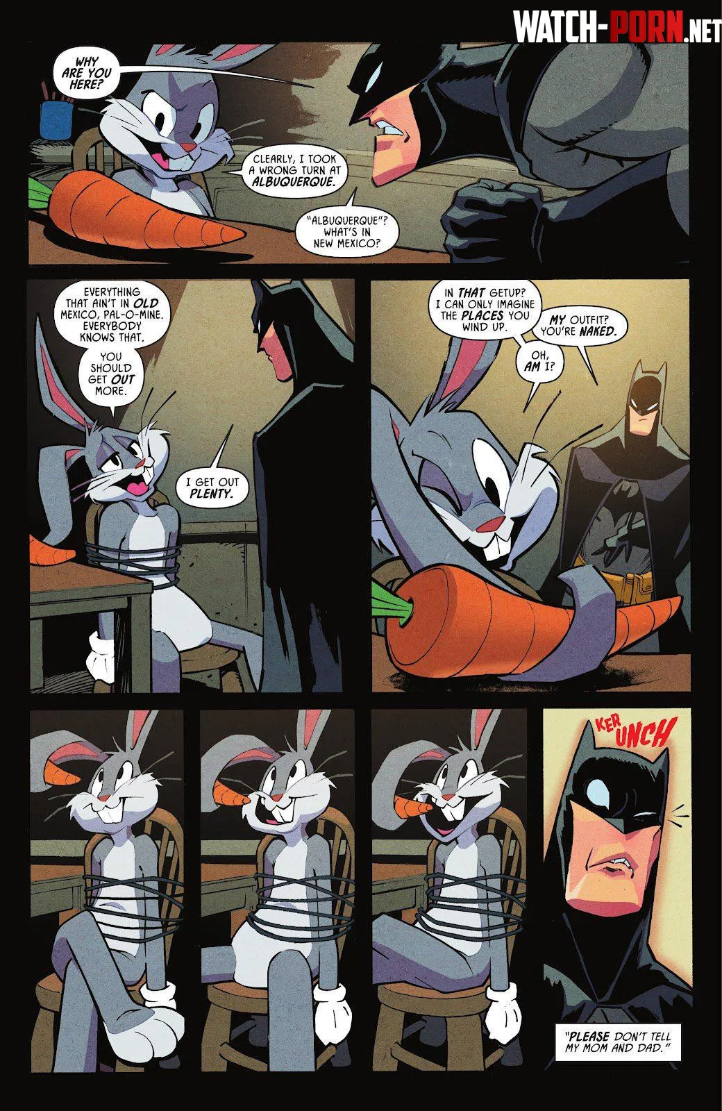 That time Batman met Bugs Bunny Which DC and WB characters would you want to meet  by thevmcampos