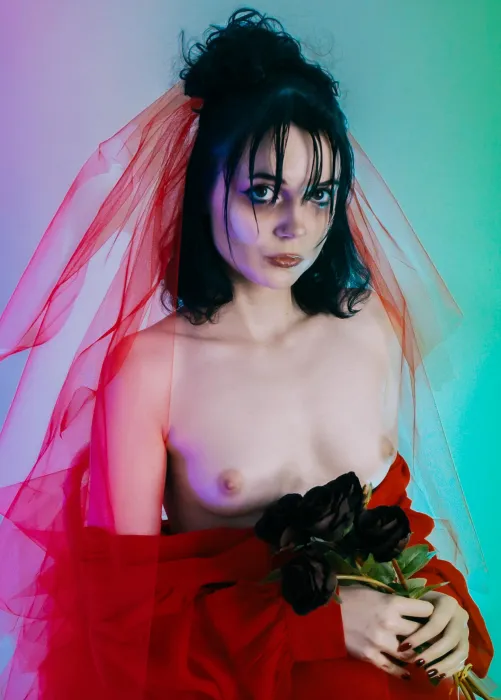 Thumbnail Lydia Deetz Beetlejuice Ave Ria: NSFW Cosplay by MereOasis