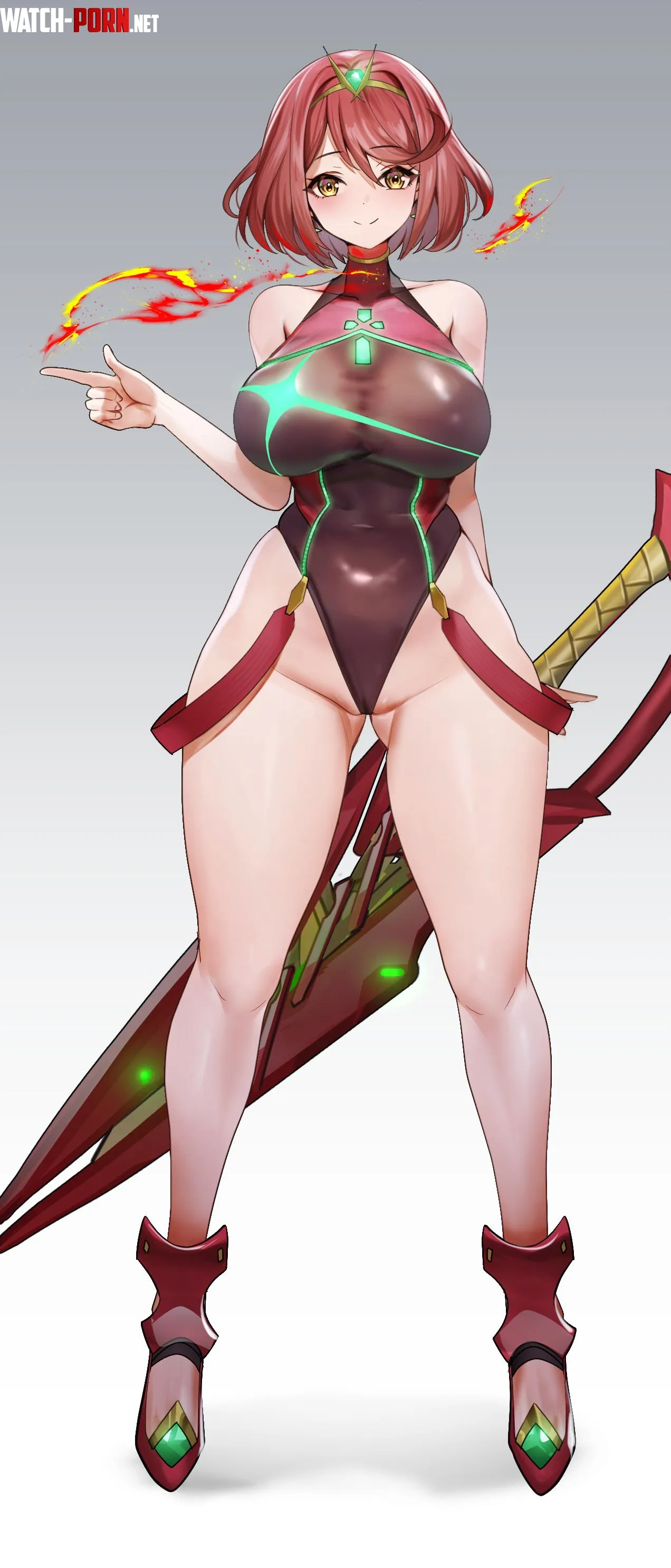 Pyra Xenoblade by xSaviour_N