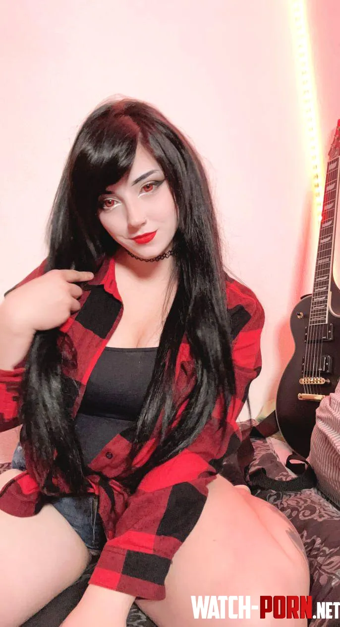 Marceline cosplay by Kuroitsune  by Kuroxkitsune