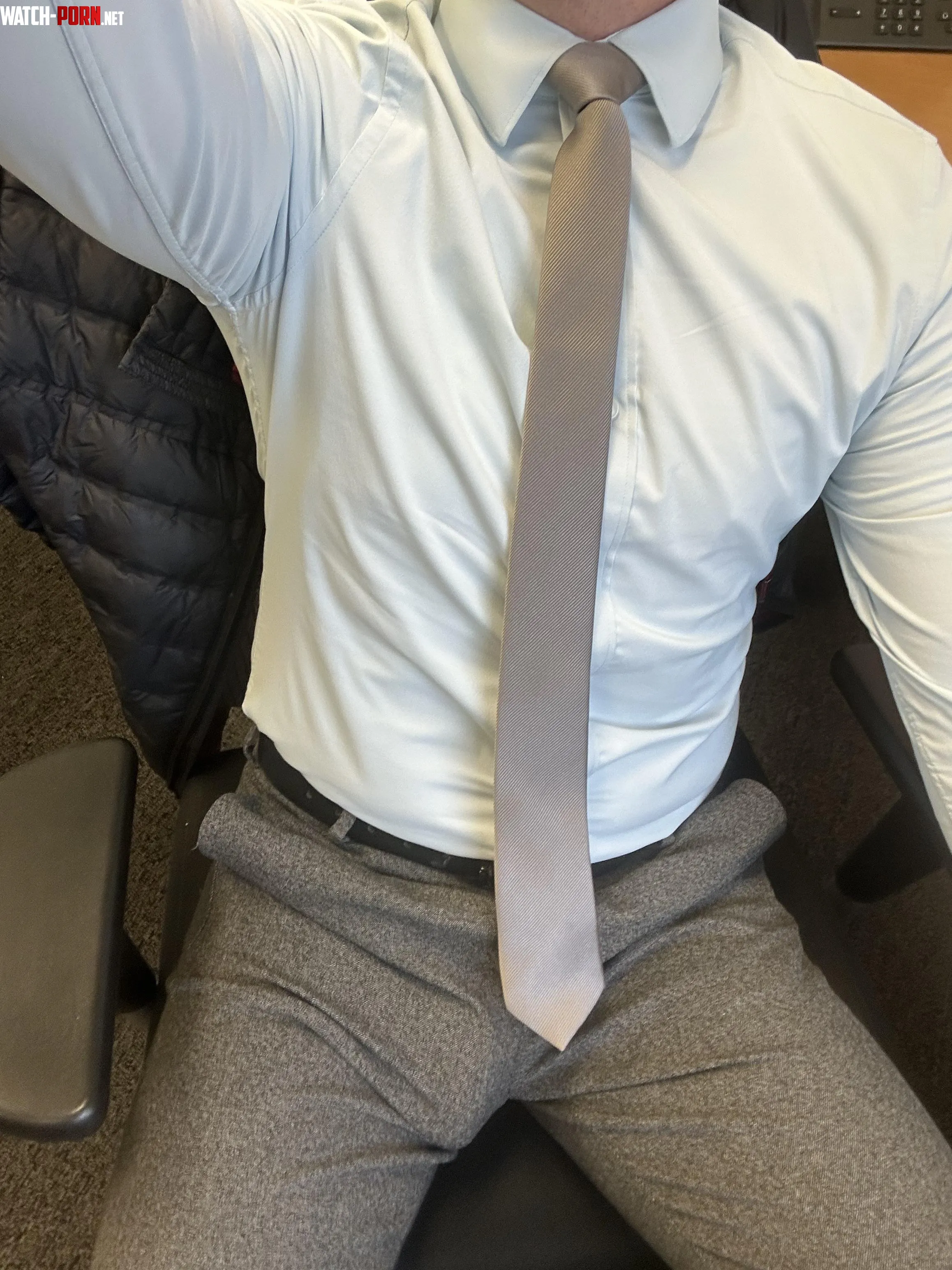 Back at the office bulge 30 by midwestcorporatebro