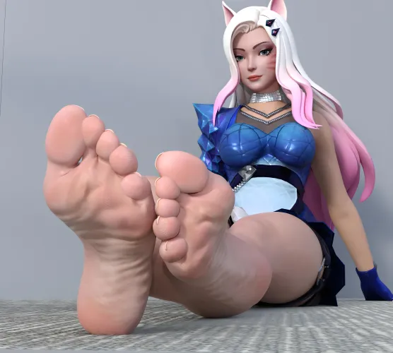 Thumbnail Kyoto709 Features Ahri's Feet from League of Legends | rule34feet