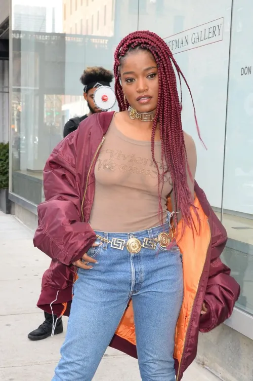 Thumbnail Insight into Keke Palmer's Presence in NudeCelebsOnly