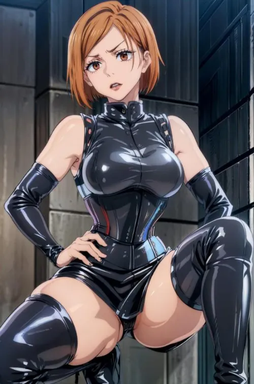 Thumbnail Big-Target-1374 Showcases Nobara Kugisaki in an Elastic Suit for animebodysuits