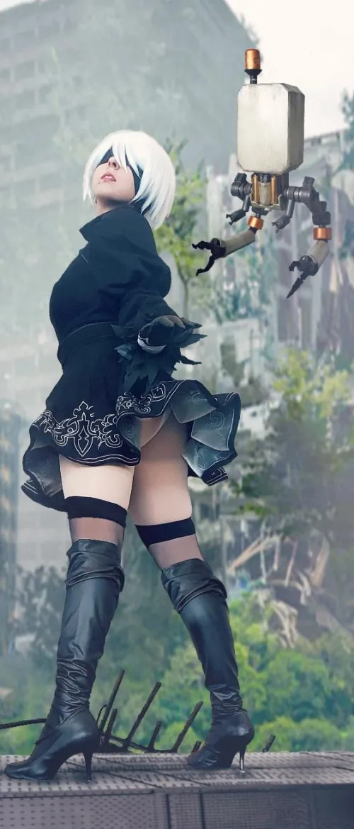 Thumbnail VailNoxCosplay's 2B Cosplay Featured in Cosplaygirls