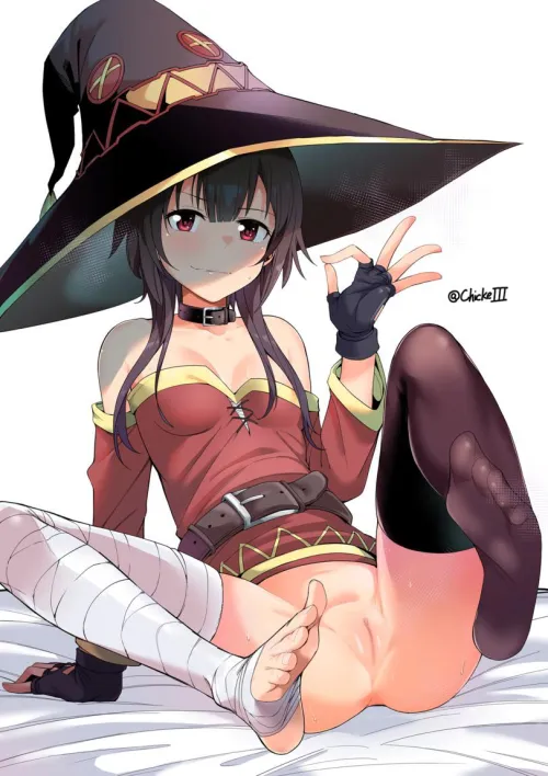 Thumbnail Megumin is Waiting by Jonder123 in Hentai Category