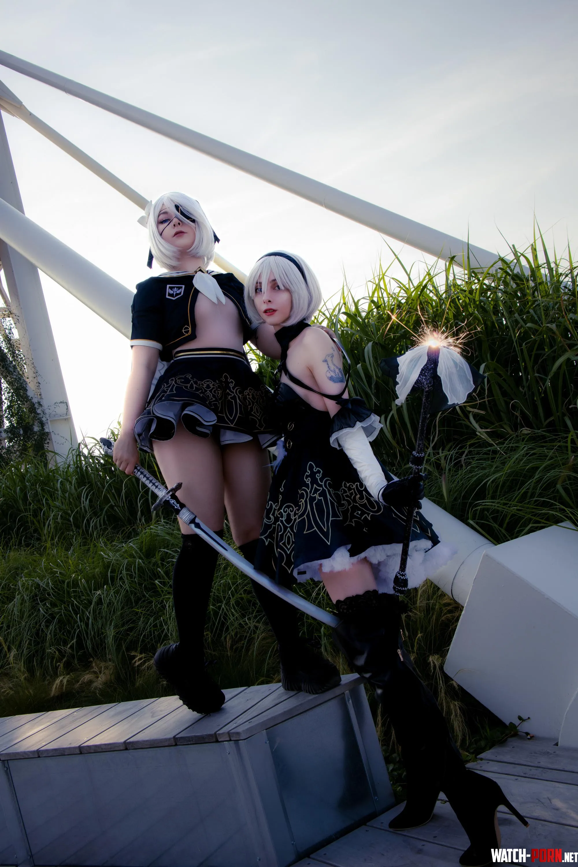 2Bs Nier Automata by KajaRyuu and Slaysha by naensi