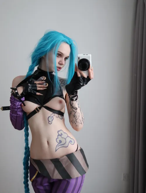 Thumbnail Joyful Jinx Cosplay by mercytakerr in Rule34LoL