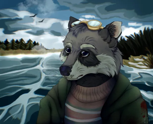 Thumbnail Cold Breeze Art by Crowooze: Unleashing Furry Inspiration with introspectivecrow