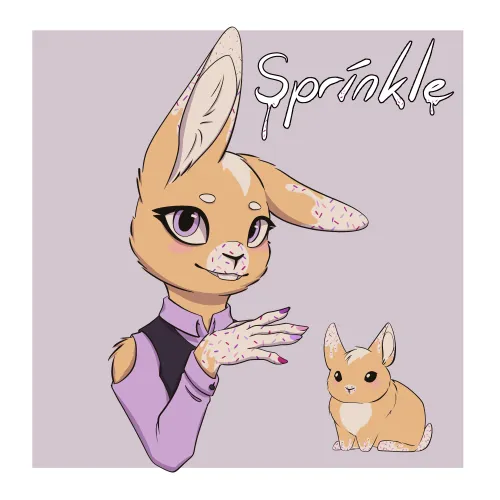 Thumbnail Sprinkle the Bun: Whimsical Furry Creations by Wolpeene