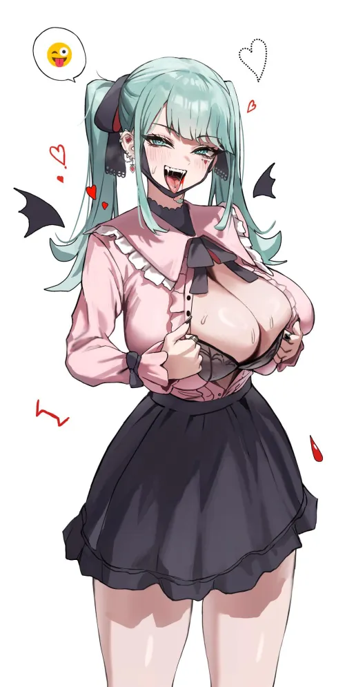 Thumbnail Thicc Vampire Miku: A Captivating Characterization by Haflock