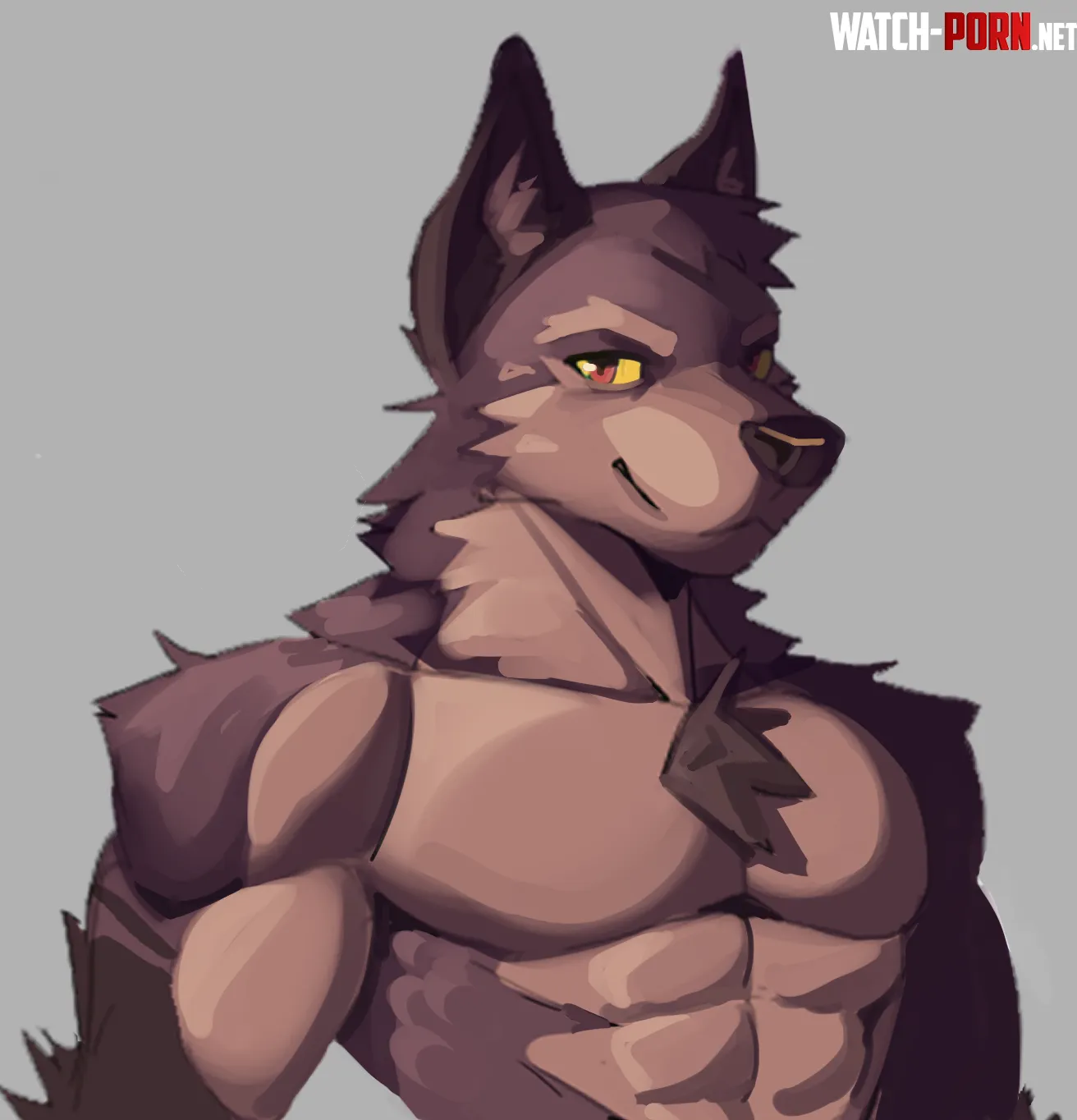 nNew wolf I drew Do you like him by CDfelinus