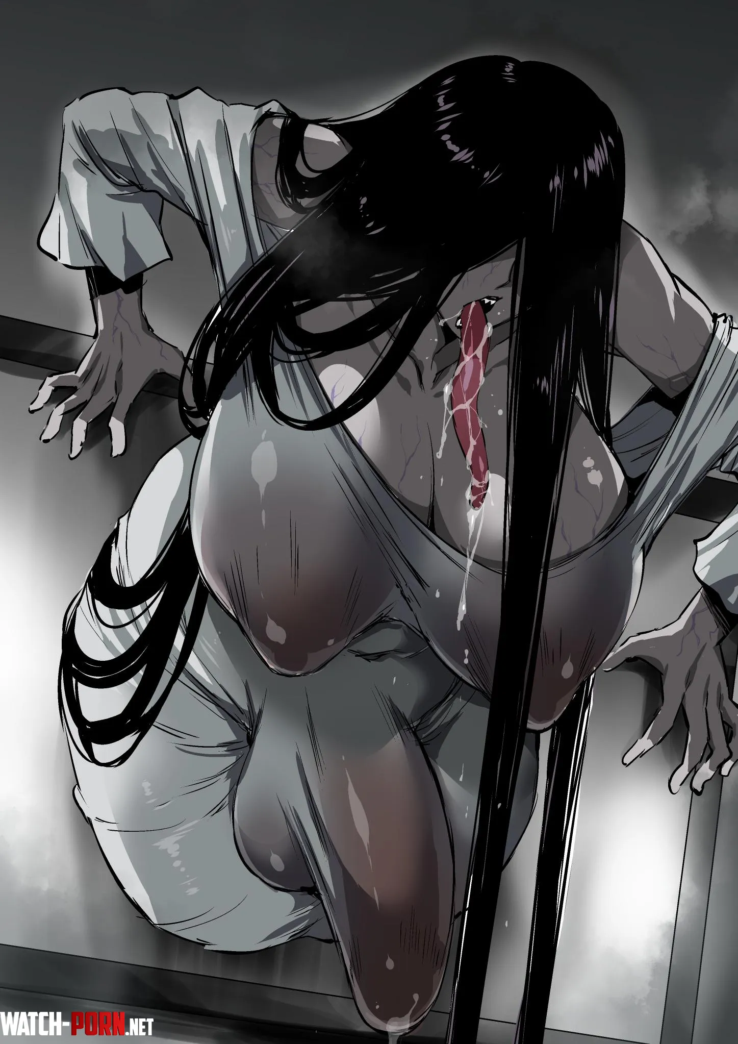 Halloween may be over but Sadako is still horny Musashido by DenjisLibido