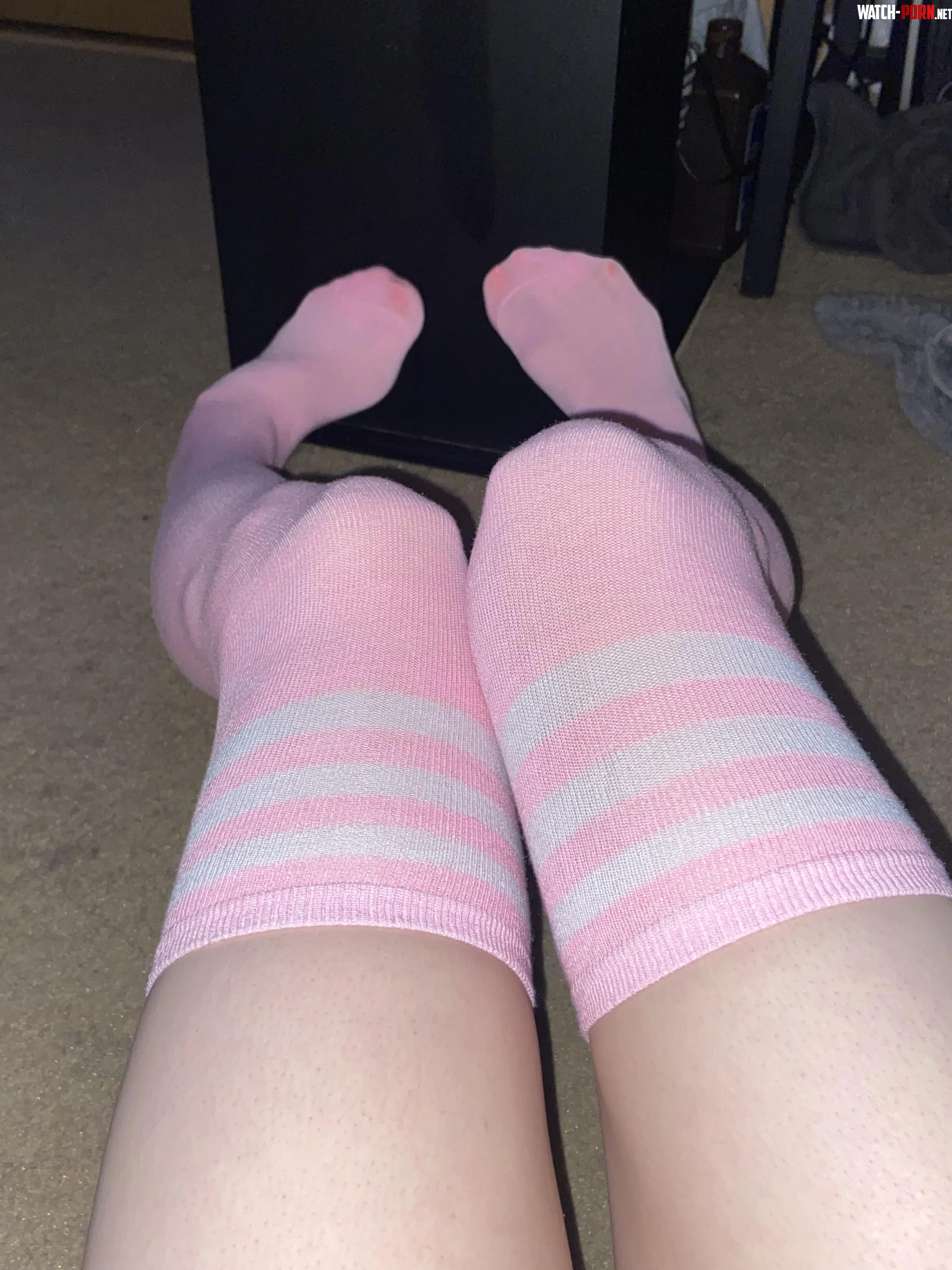 Finally got sum thigh highs  by Femfeetashley