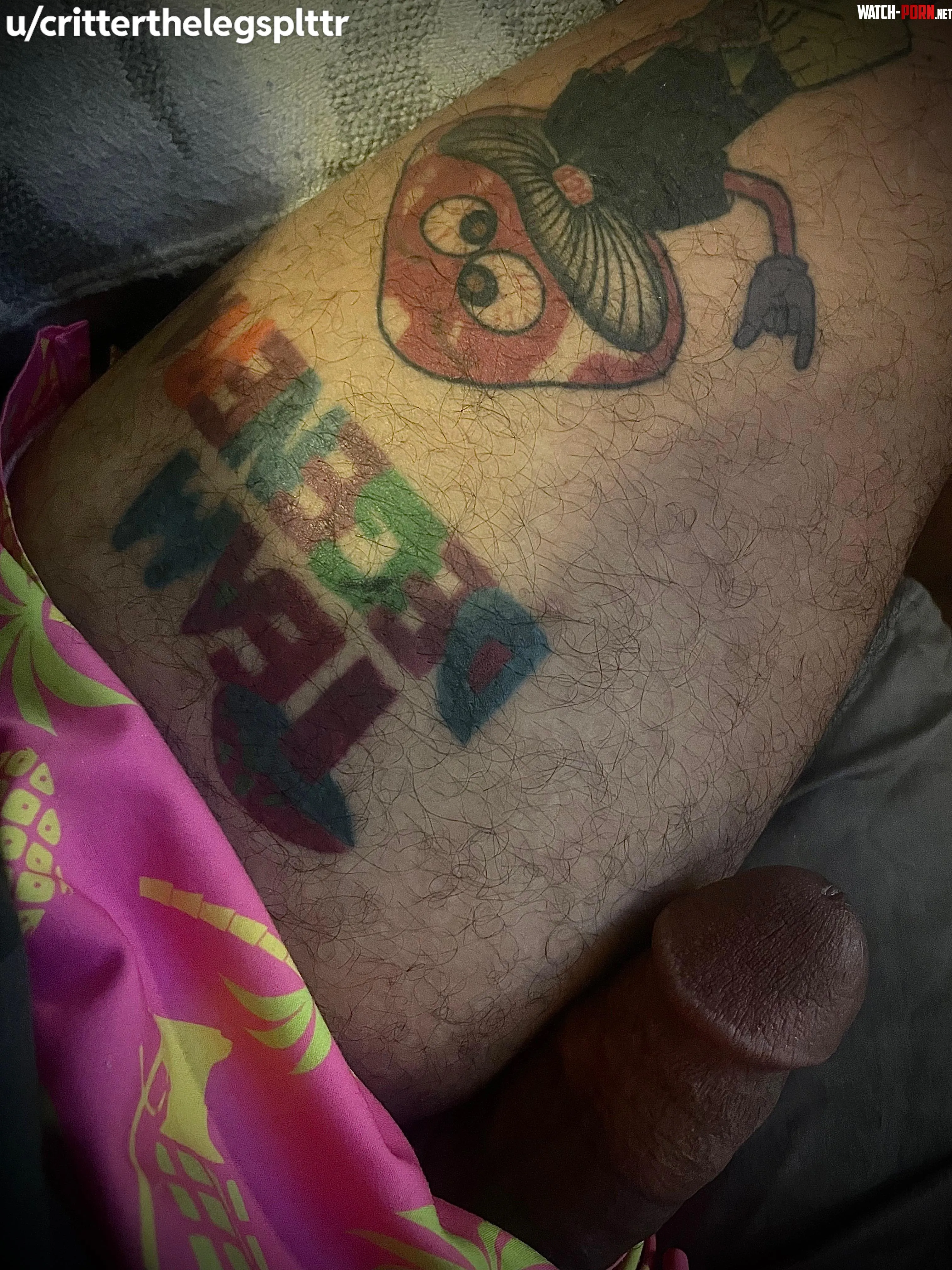 Tatted thighs corrupt livesOC by Critterthelegsplttr