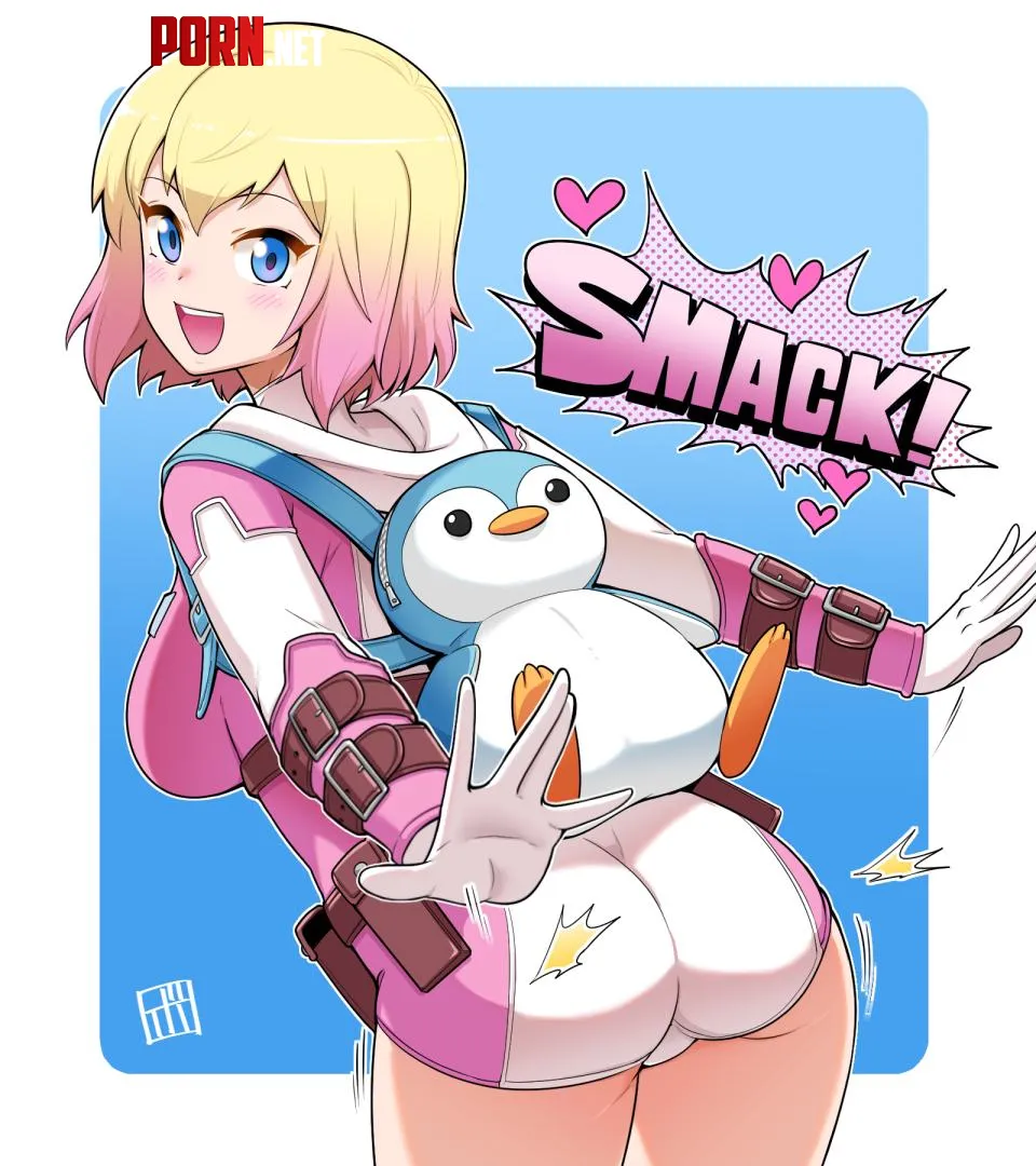 Gwenpool smacking it by LafterMastr