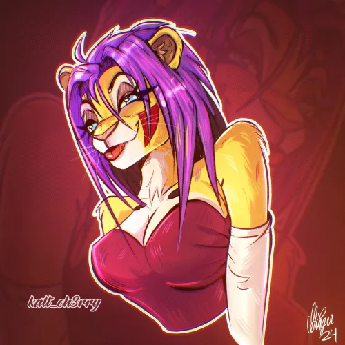 Thumbnail Sassy Lioness Fanart - Captivating Illustrations Await!