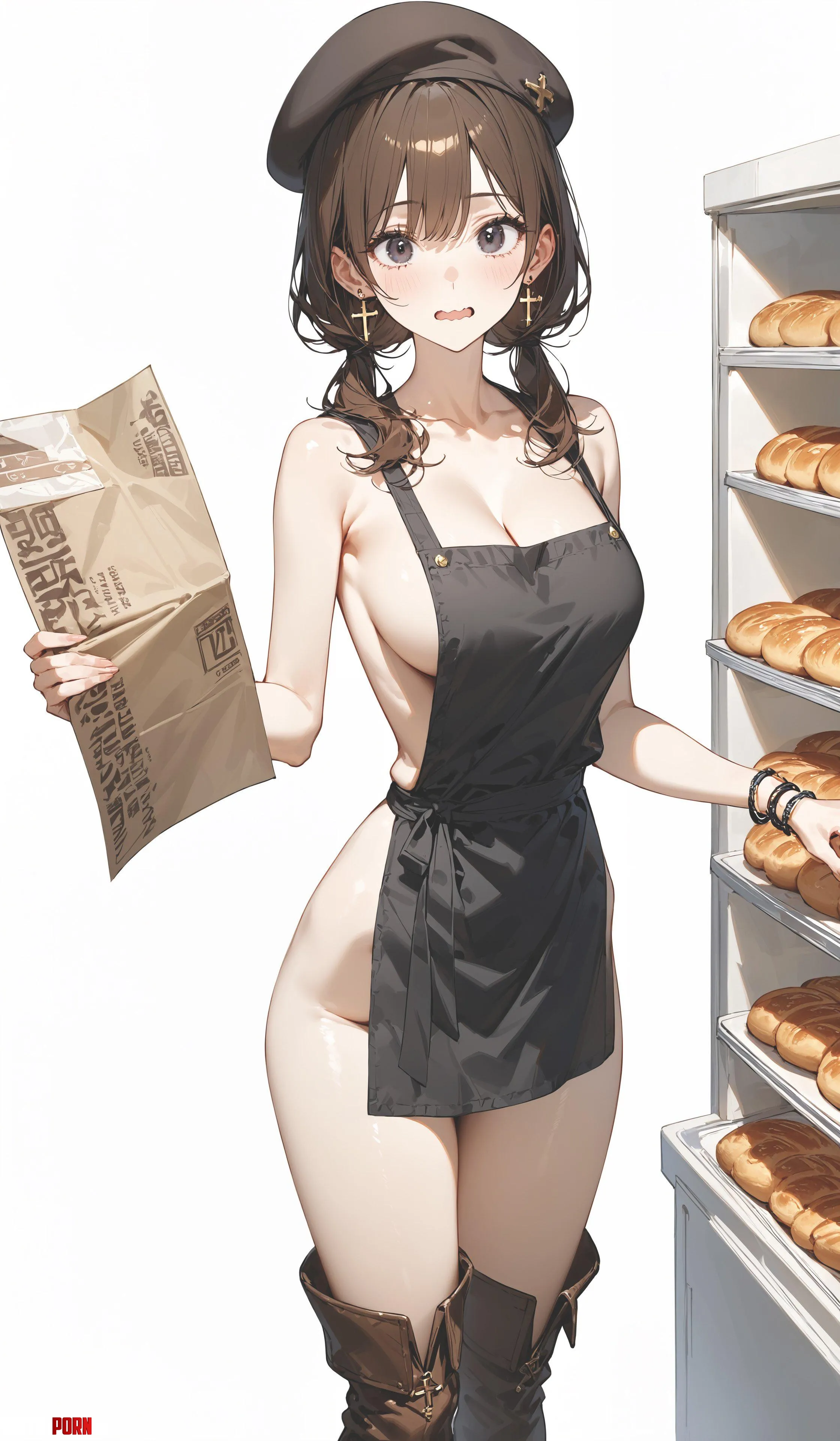 Bakery Employee  by CheetahSperm18