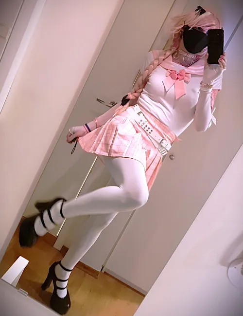 Thumbnail Improvised Astolfo Cosplay: Creativity by ShadowPrincessN7 in Femboy Category