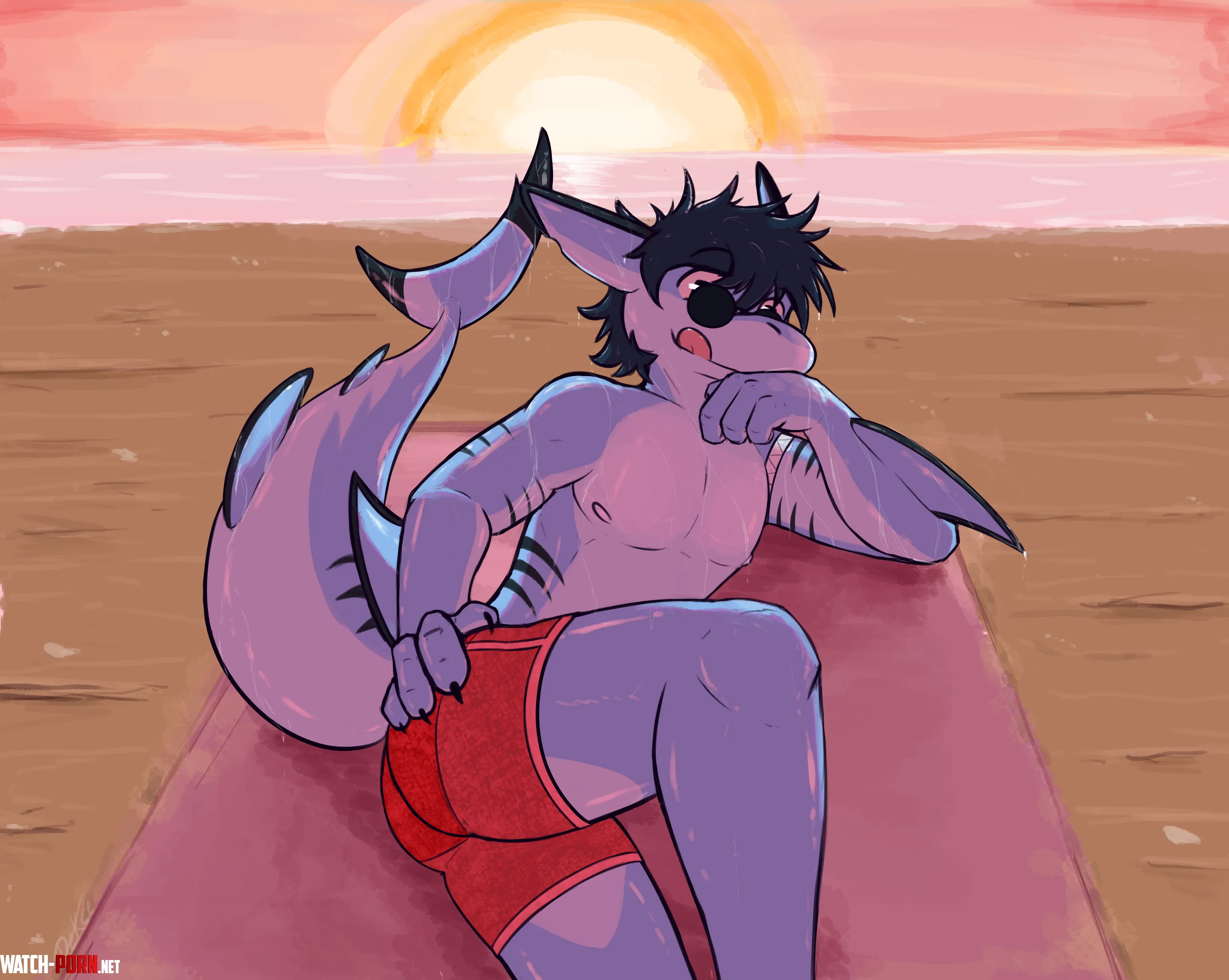 Q Summer begins in one month  Art by deksewe Twitter by MaliciousFruityGote