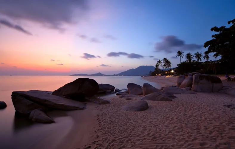 Thumbnail Tranquility at Lamai Beach Thailand | rosymelanie