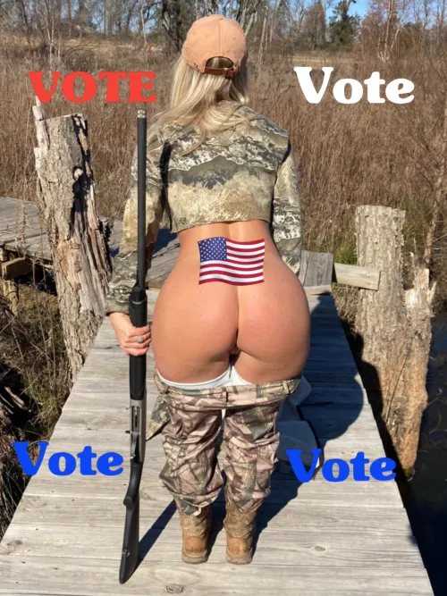 Thumbnail Go Vote Today: Join Jasmyne8 in Celebrating the Booty