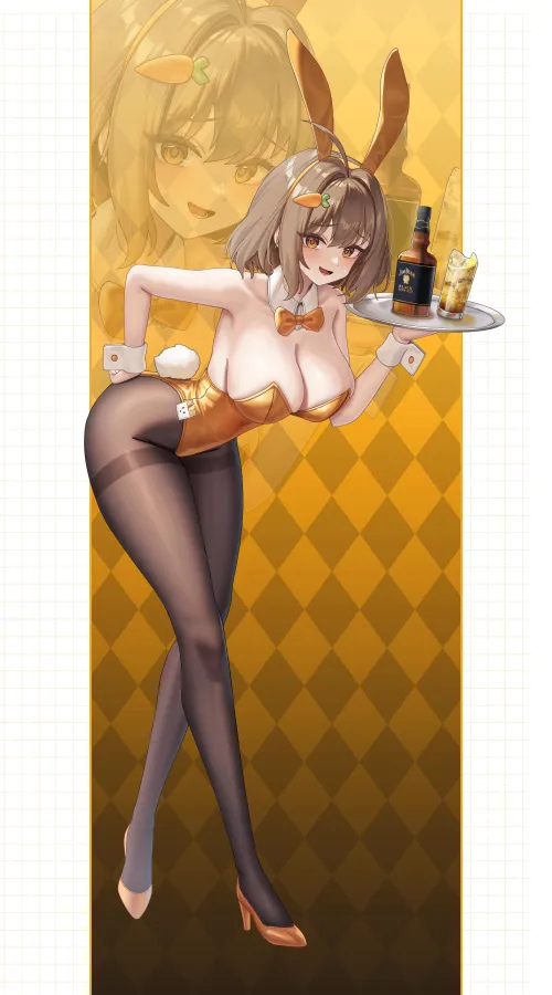 Thumbnail Discover Waitress Bunny Anis Nikke Mobile in the Universe of Animebodysuits