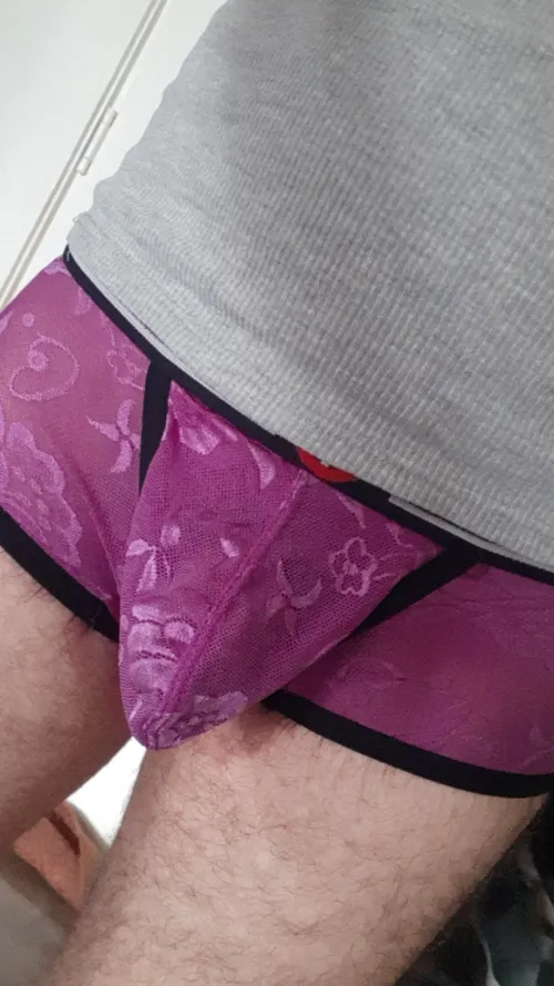 Thumbnail gpsax Loves Wearing Lace in boxershorts