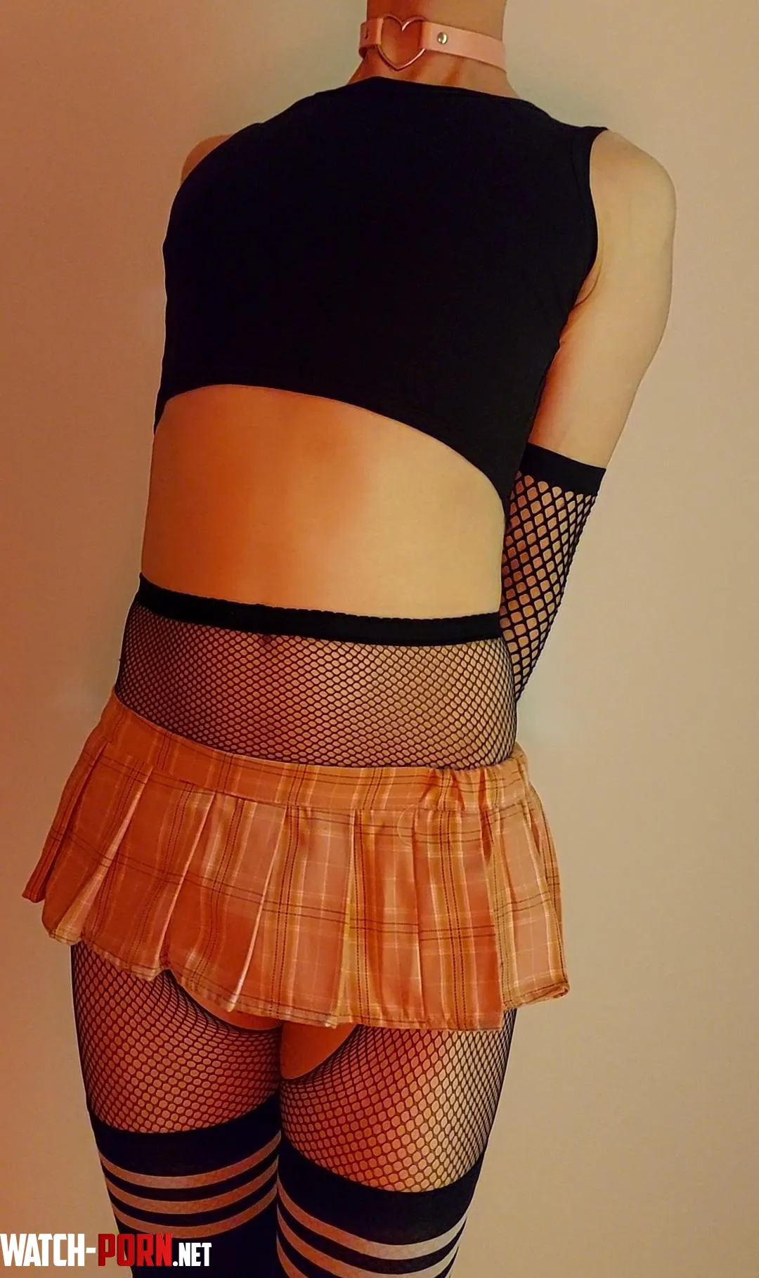 Feeling vulnerable in a pink skirt by curious_pale_femboy