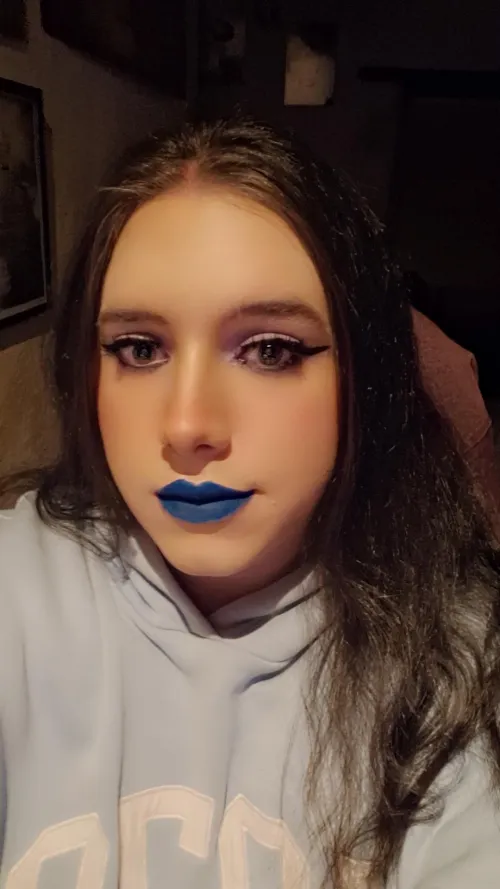 Thumbnail Blue Boi Day Vibes: MicaMelody Embraces His femboy Essence