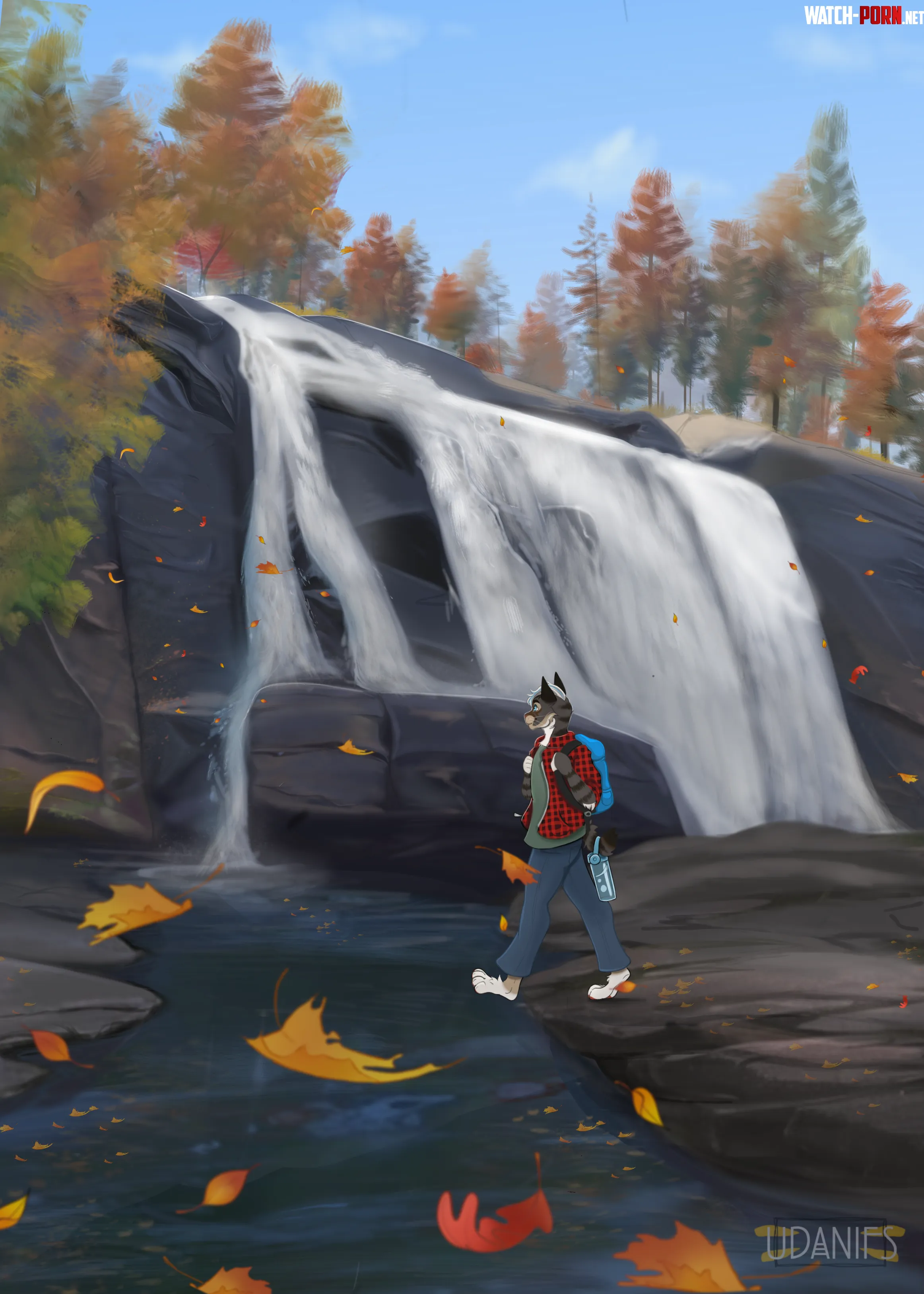 The Perfect Fall Hike Blueberry by noconverse