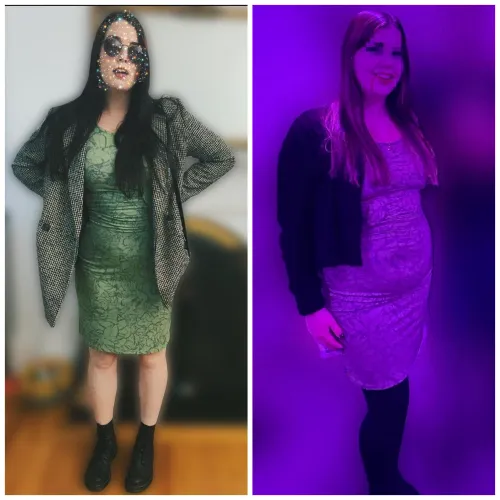 Thumbnail Before and After Gluttony: The Impact on Your Wardrobe - by Strawberry_Pawg | Stuffers