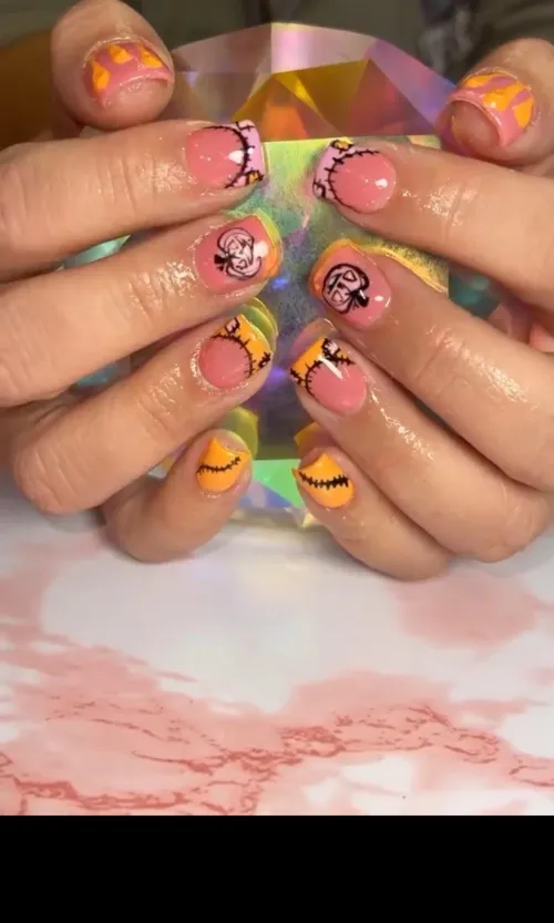 Thumbnail Spooky Nail Art - Late Halloween Inspiration | Nanni-banani1