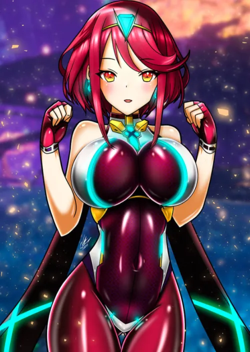 Thumbnail FenrirVancrossnn Unveils Pyra's Gorgeous Outfit in Xenoblade Chronicles 2 | AnimeBodysuits