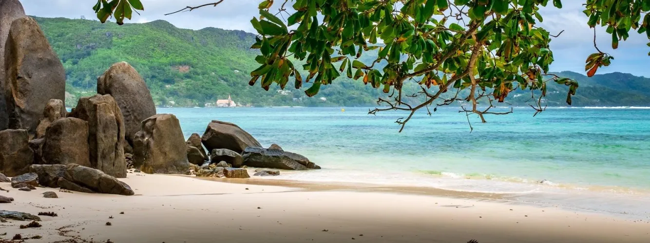 Thumbnail Serene Paradise: Exploring Seychelles Beach | Stock-Olive